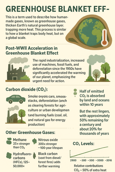 42/25 General Info About Greenhouse Effect and the Gases Involved in this Effect