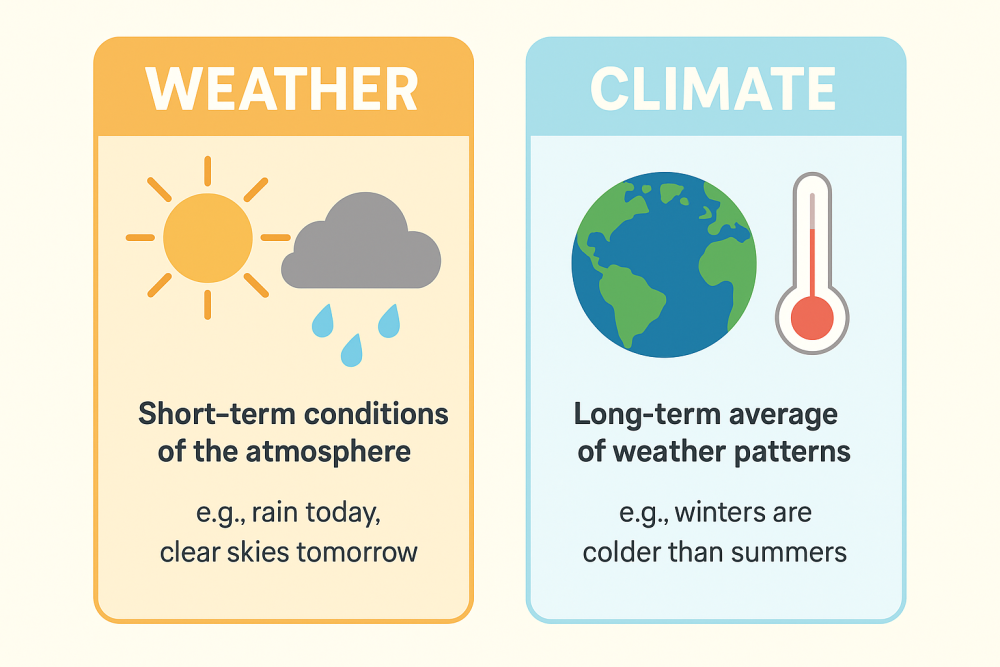 41/25 🌦️ What is the Difference Between Weather and Climate?